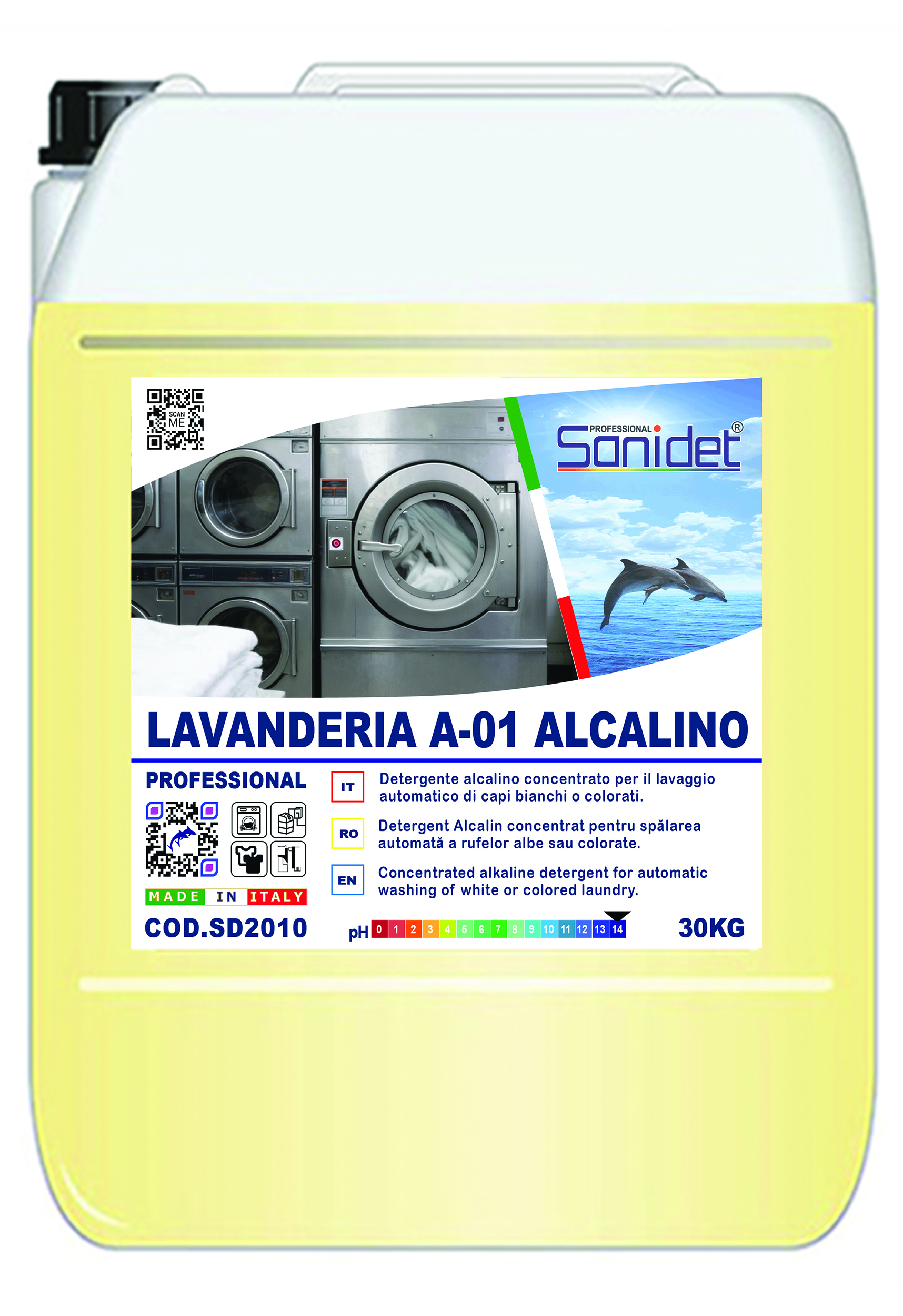 LAVANDERIA A 01 ALCALINO - 25 KG